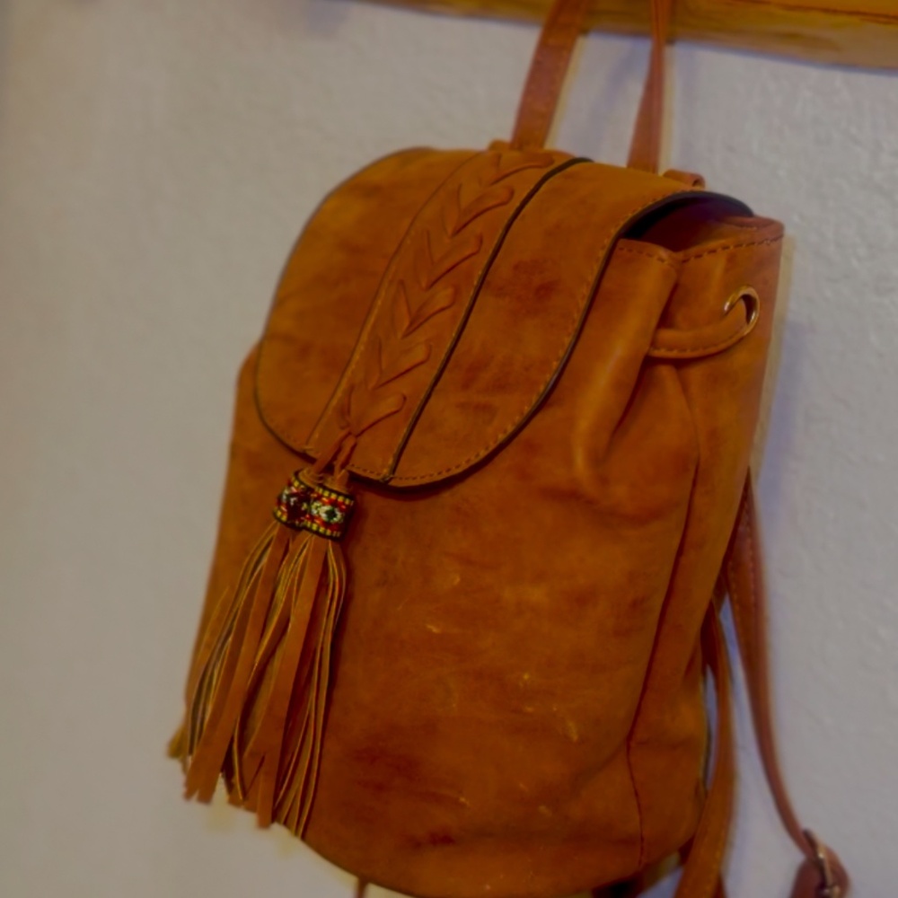 Mini Backpack Boho Day Rucksack - Picture 3 of 5